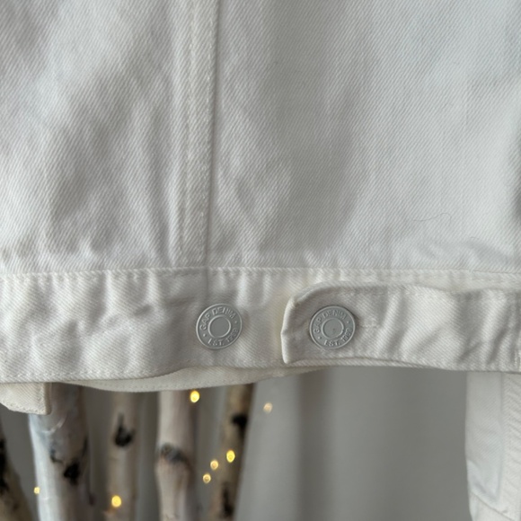 WHITE DENIM JACKET - Picture 4 of 4